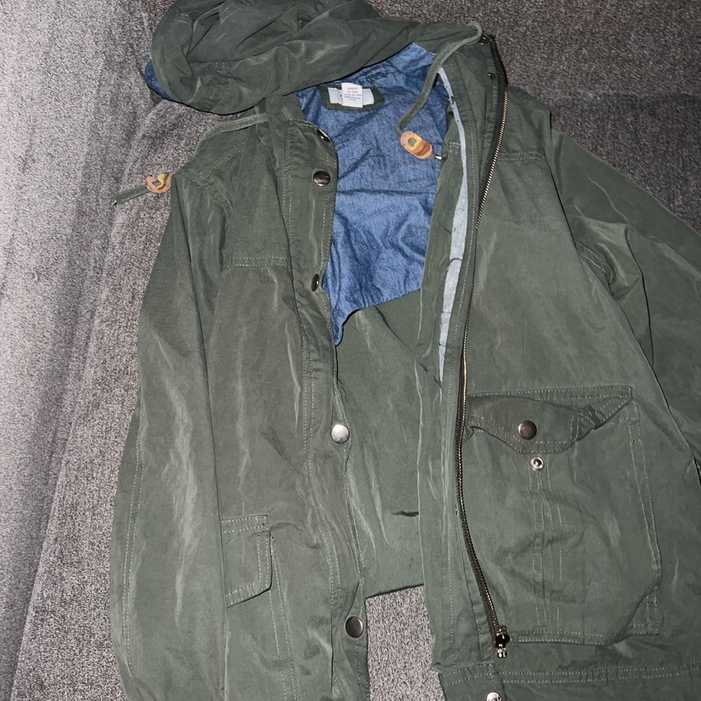 Olive green jacket